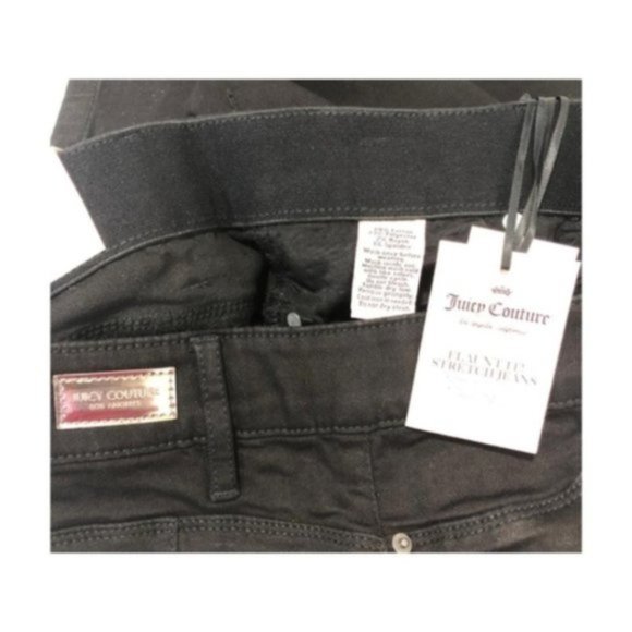 SOLD Juicy Couture Black Skinny Capris Jeans - Picture 5 of 8